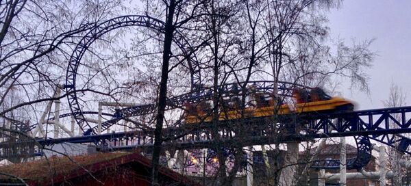 Launch of the Kanonen roller coaster