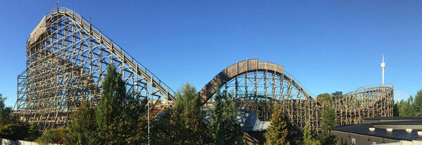 The Balder roller coaster at Liseberg